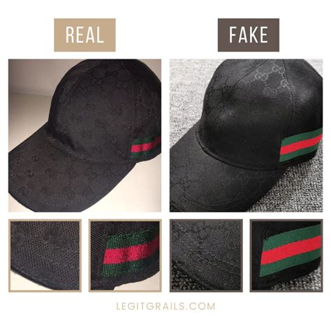 gucci cap black fake|is gucci baseball cap real.